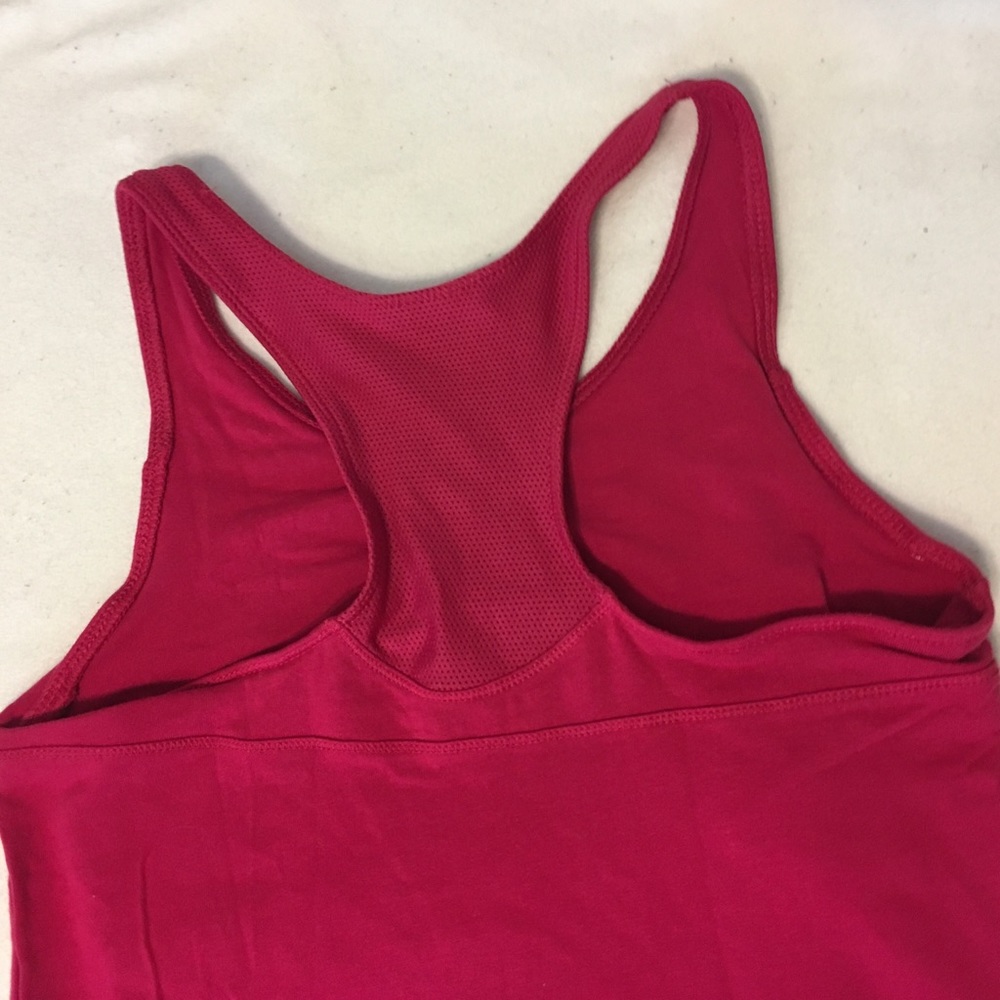 NIKE TANK Red Work Out Lightweight Racerback TOP - Picture 5 of 8